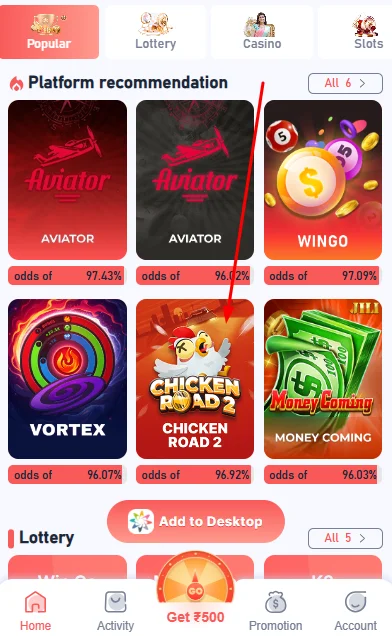 chicken road game